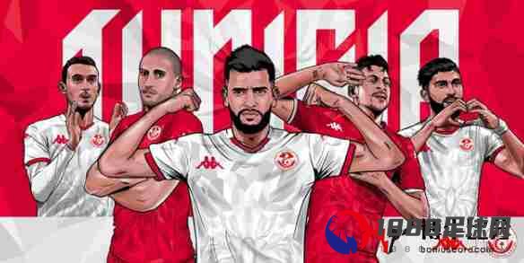 突尼斯国家队,突尼斯国家队球衣,突尼斯国家队新赛季球衣公布，采用红白搭配的设计